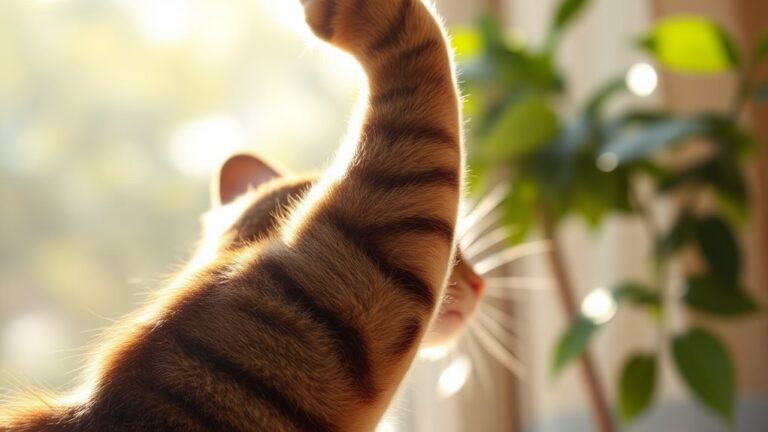 gatti mostrano emozioni coda