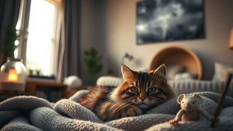 calmare gatti spaventati tempeste