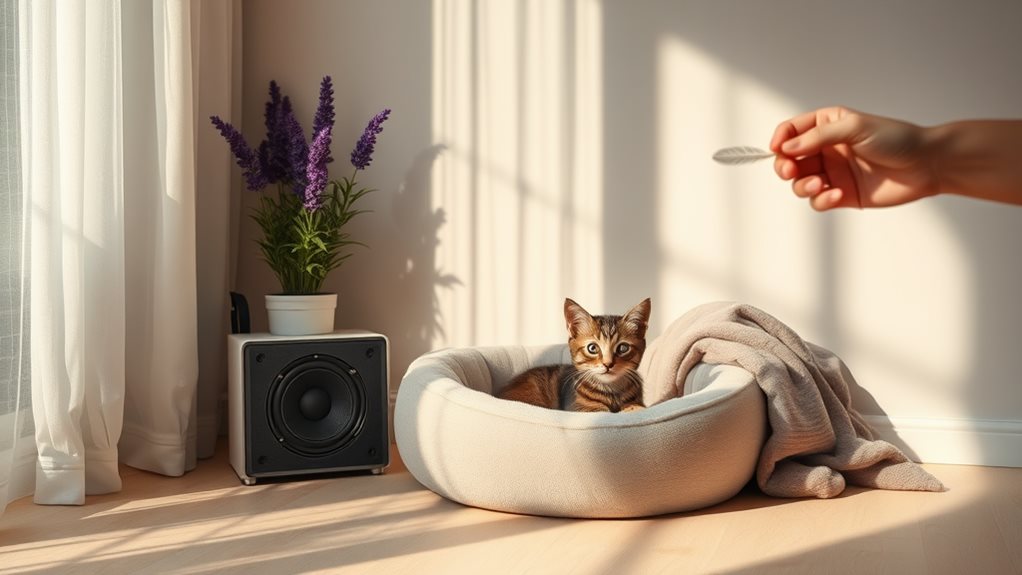 maintain a calm environment