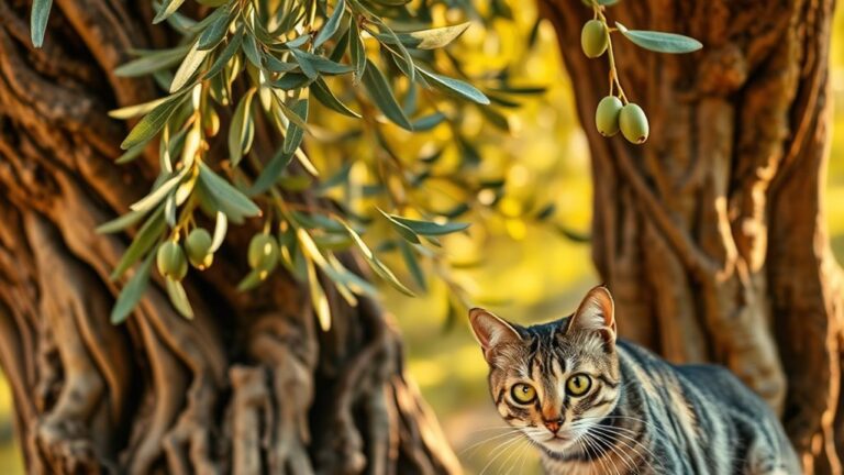 olive tree toxicity for cats