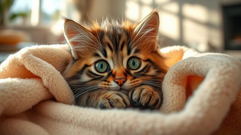 adorable kittens in cuddles