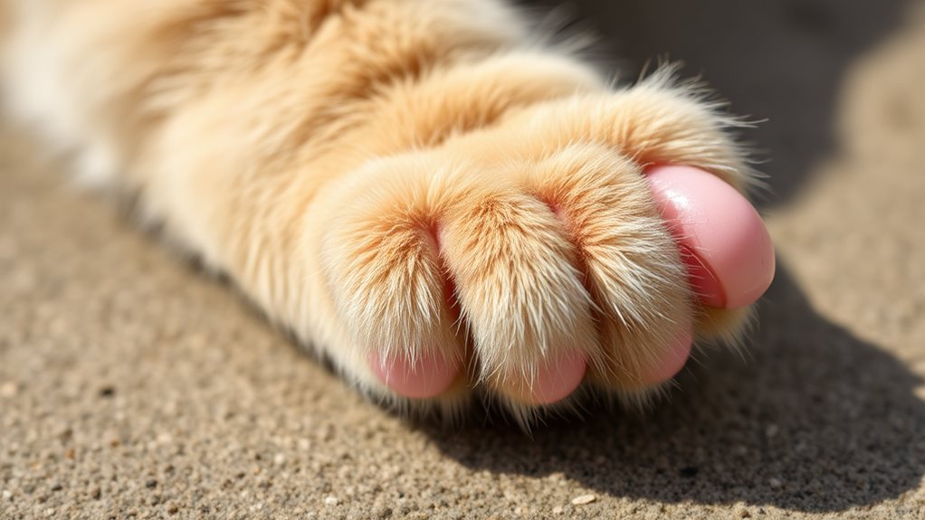 cat limb anatomy details