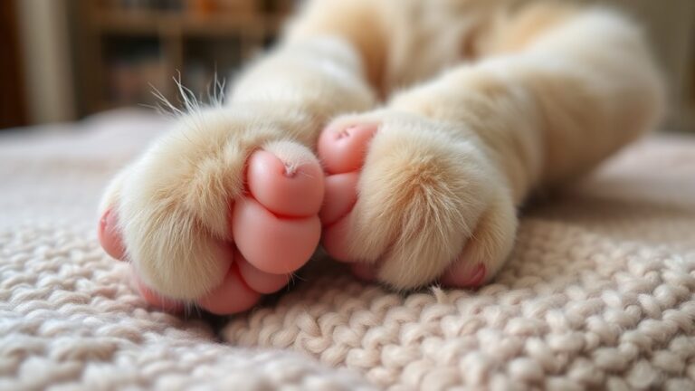 cat paw anatomy care
