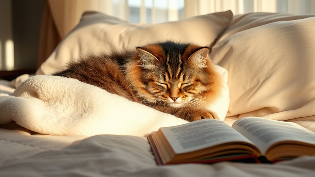 cats seek warmth and companionship