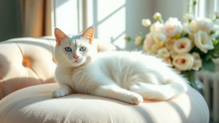 elegant names for white cats