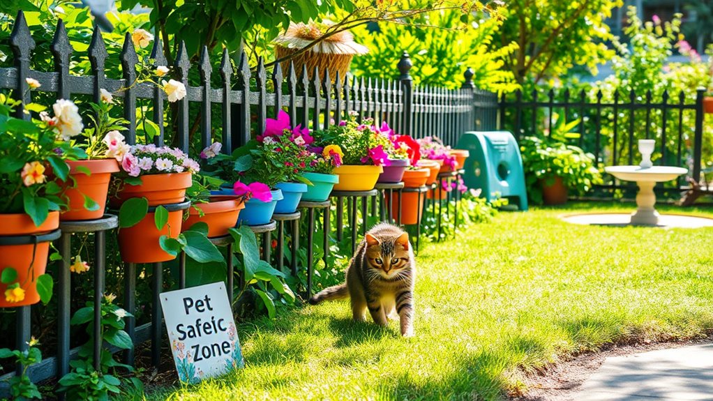 garden safety precautions implemented