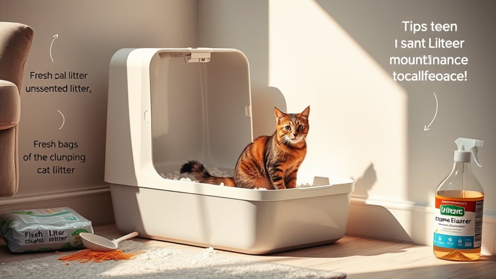 litter box maintenance tips