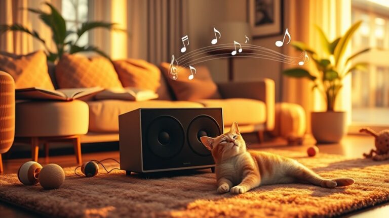 music benefits for cats