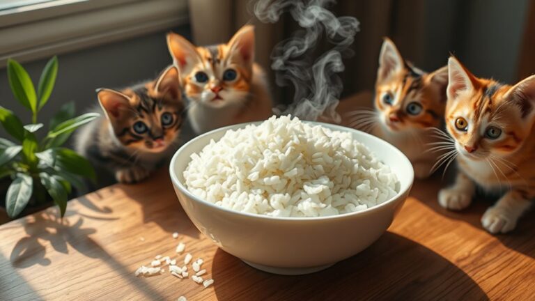 rice for cats safety