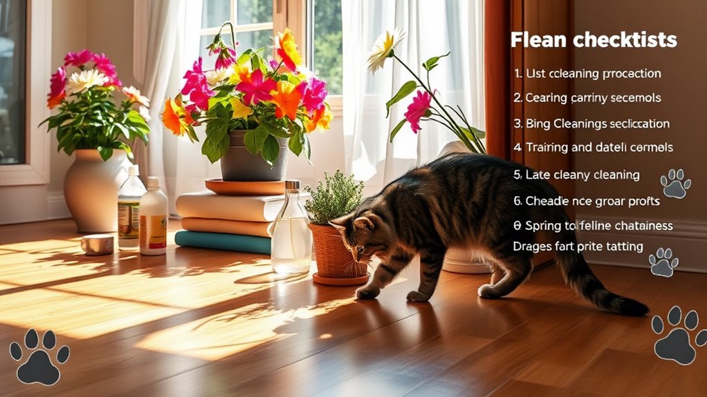 spring cleaning safety tips