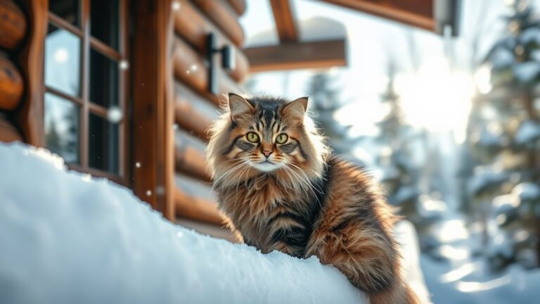 winter safety for cats